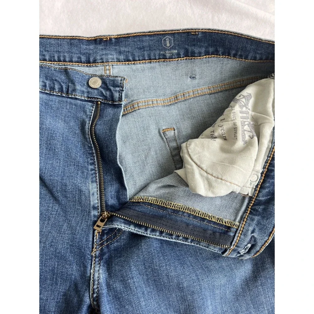 Levi's 541 Athletic Taper Jeans Men's 38x34 Dark Wash Stretch Denim Flex